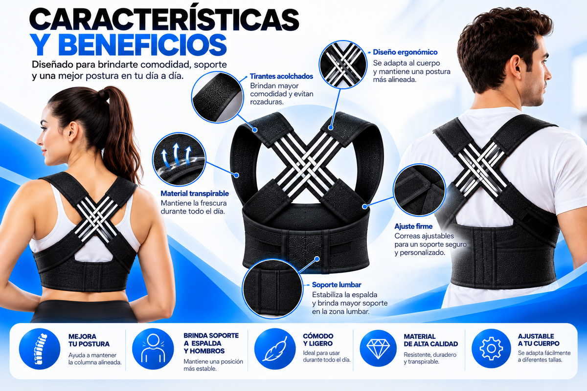 BACKFIT PRO Corrector de postura