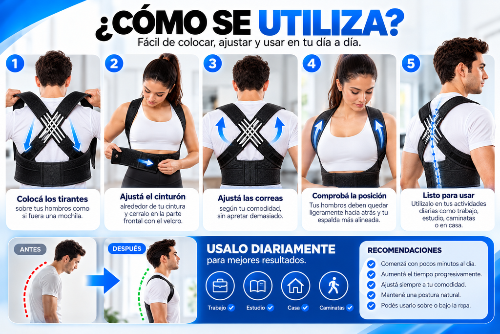 BACKFIT PRO Corrector de postura