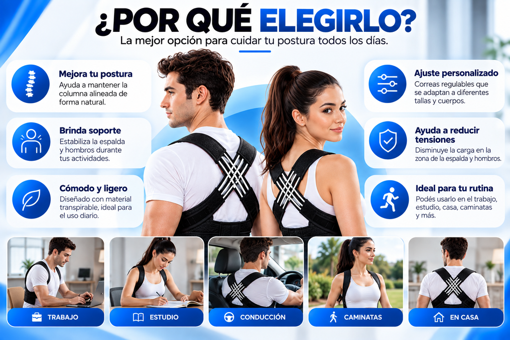 BACKFIT PRO Corrector de postura
